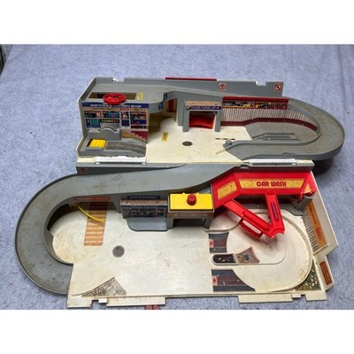 Vintage 1979 Hot Wheels Car Wash & Service Station Sto & Go Playset Mattel 1215