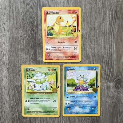 Pokmon TCG CELEBRATIONS 25th Anniversary Kanto First Partner Pack Jumbo  Promo | eBay