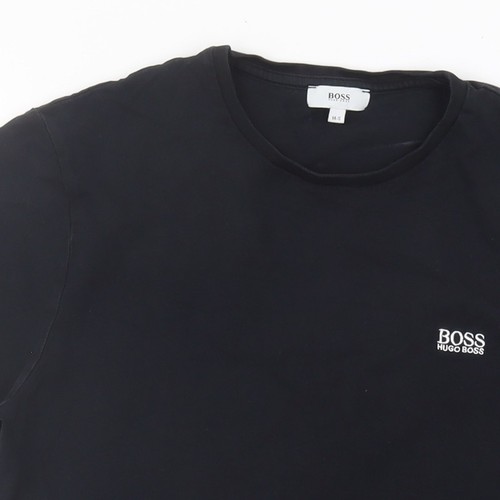 T-shirt Hugo Boss unisex nera taglia 14 casual - Foto 8 di 12
