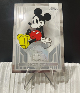 Topps 2023 Chrome Disney 100 Mickey Mouse #4 Non Sport Trading Card