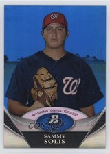 2011 Bowman Platinum Prospects Blue 148/199 Sammy Solis #BPP89 0q3