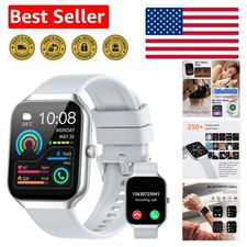 1.96" HD Smartwatch for Men Women - Calls, Health Monitoring Sports Tracker