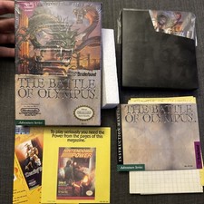 The Battle of Olympus NES Nintendo Complete CIB vintage Authentic