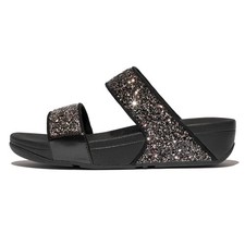 Image of FitFlop Women's Lulu Glitter Slides, Summer Sandal - Lightweight Size U.k 3