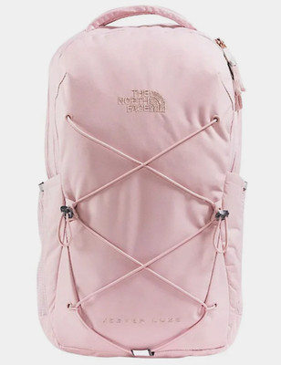 New w/ tags The North Face Jester Luxe Women's Backpack Pink 27L Laptop Book Bag