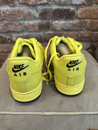 2019 NIKE AIR FORCE 1 GTX GORE-TEX DYNAMIC YELLOW/BLACK CK2630-701 size 15 - Picture 3 of 11