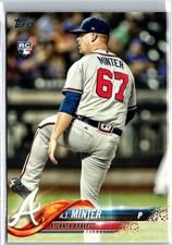 2018 Topps - A.J. Minter #514 Atlanta Braves
