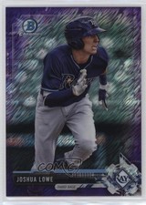2017 Bowman Chrome Prospects Purple Shimmer Refractor Josh Lowe Joshua 1c8