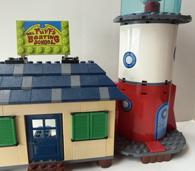 LEGO 4982 SpongeBob Mrs. Puff's Boating School - Incomplete, Missing Patrick