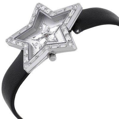 Swarovski Symbolica Star Quartz Crystal Silver Dial Ladies Watch