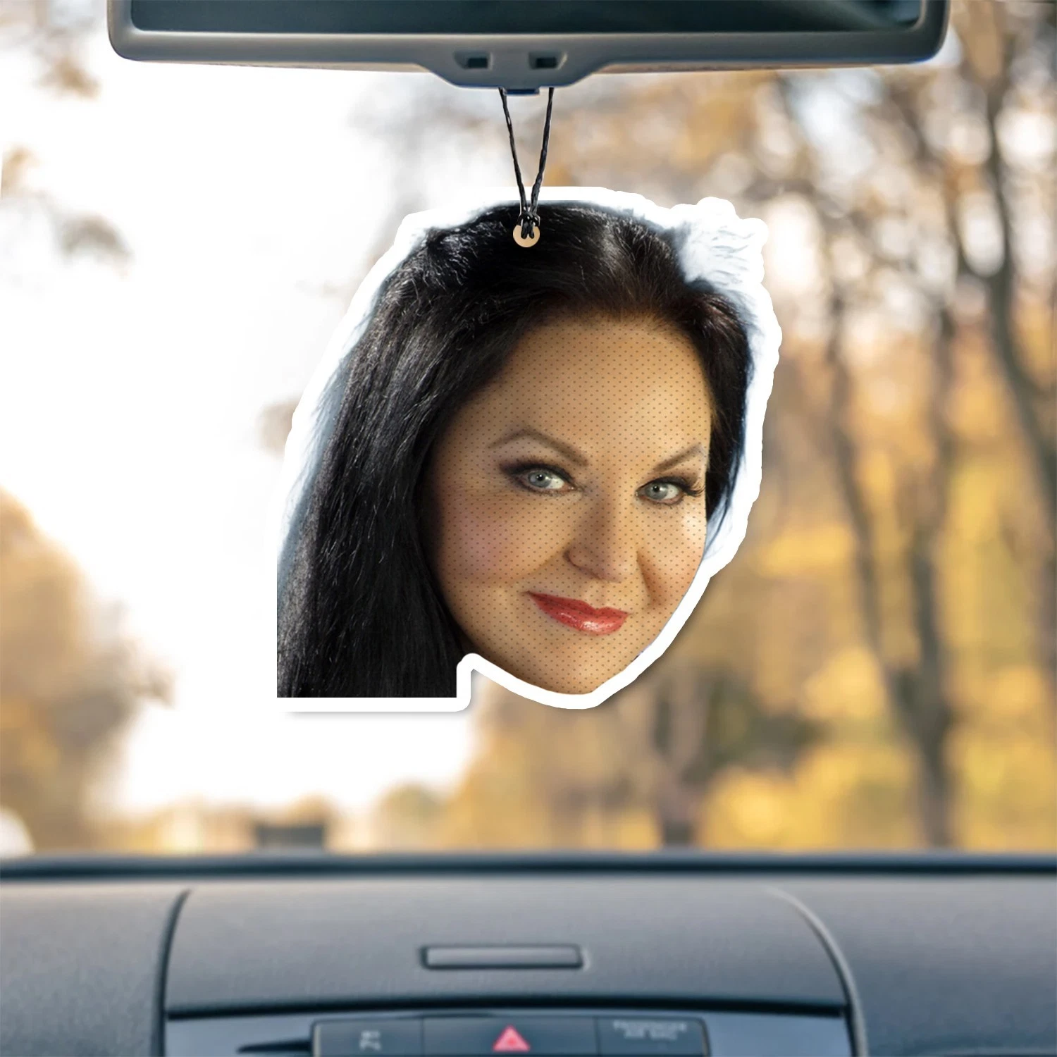 Crystal Gayle Unscented Hanging Car Air Freshener Freshie