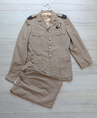 RAF Tropical Khaki Uniform Jacket Trousers Navigator Wing Hong Kong Kai Tak
