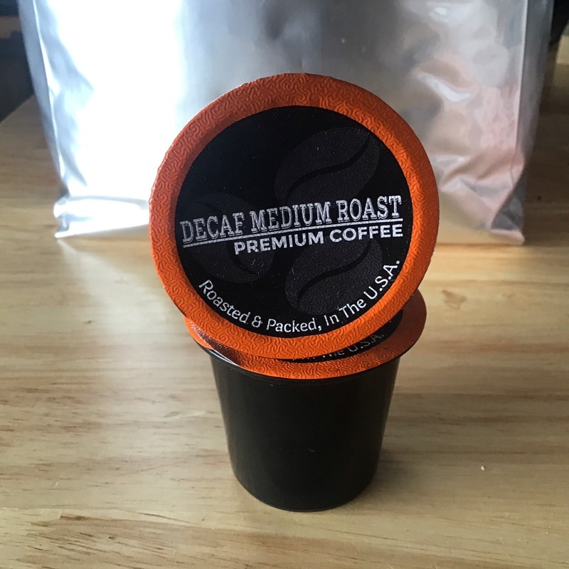 Premium Medium Roast “K -Cups” 24 ct. “Decaf”Coffee Pods  - Made In USA