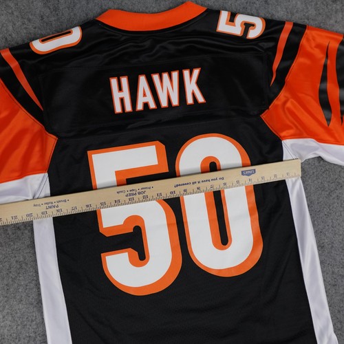 Cincinnati Bengals Trikot Herren Small NFL Football AJ Hawk #50 schwarz - Bild 9 von 11