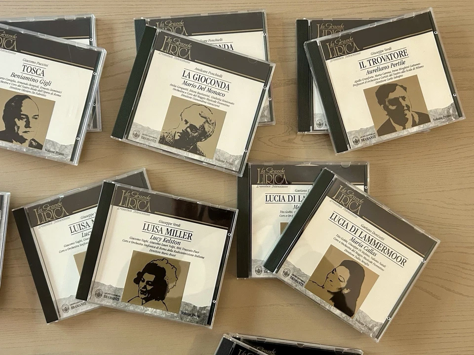 Lotto 10 Autori ( 18 CD Con Fascicoli + Libretti ) • LA GRANDE LIRICA • - Immagine 4 di 4