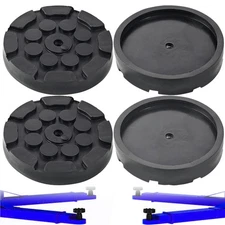 4 Pack Rubber Car Lift Pads, Round Car Auto Jacking Lifting Pads, Heavy Duty ...