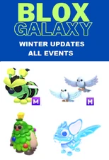 Winter Pets - Turtle Doves - Humbug - Tree Sasquatch - Arctic Dusk Dragon