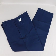 Red Kap Industries Men's Uniform Work Pants 40x30, Navy #7451