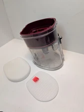 Shark IZ162H Dust Bin Canister Dust Cup Assembly w/ Filters Genuine OEM Part