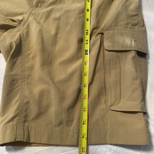 EMS Eastern Mountain Sports Beige 10” Cargo Shorts Outdoor Hiking Mens 33 - Picture 9 of 10