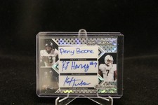 2024 Leaf Eclectic Trio Graphic Peny Boone RJ Harvey Kobe Hudson 1/10 Auto