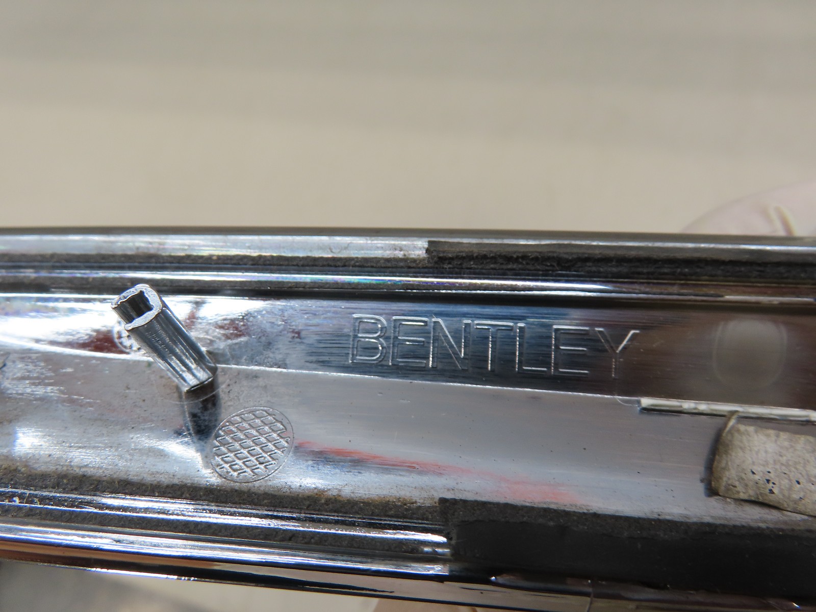 2019-2023 BENTLEY CONTINENTAL GT III REAR LEFT FENDER TRIM STRIP OEM 3SD 853 535