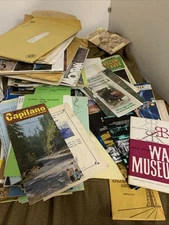 Huge Lot Of Travel Brochures State Parks BC 1970s California USA 100s