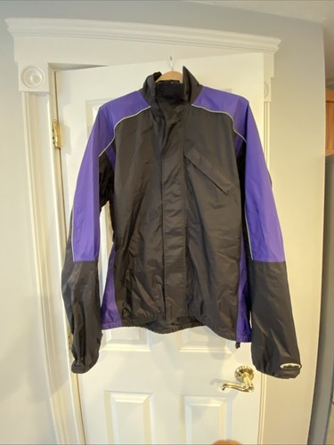 Hind X L Purple Black Gore-Tex Jacket Full Zip Long Sleeve Mint! - Picture 1 of 16