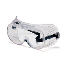Pyramex G201 Anti-Fog Perforated Safety Goggle Clear Polycarbonate Lens