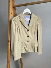 Moschino Cheap And Chic Structured Women's Beige Blazer Jacket Size IT 38 US 4