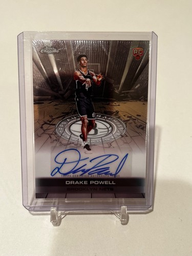 2025-26 Topps Chrome - Autograph Issue Rookies Drake Powell #TAUR2-DP (AU, RC)