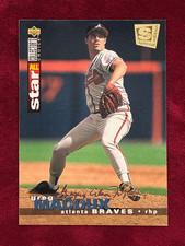 1994 Upper Deck Collectors Choice All Star Greg Maddux Gold Sig. Special Edition