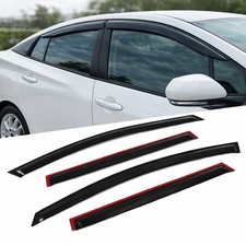 For 2009-2013 Toyota Corolla Sedan Tape-on Visor Rain Sun Shade 4pcs Set