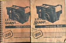 Catalog Little Giant Parts Book And Instructi...