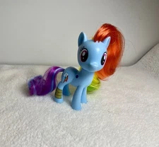 Rainbow Dash Brushable Hair , leg bandage Hasbro my little pony