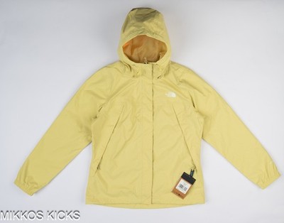 The North Face Women s Antora Jacket Medium Nettle Green Rain Shell DryVent NWT