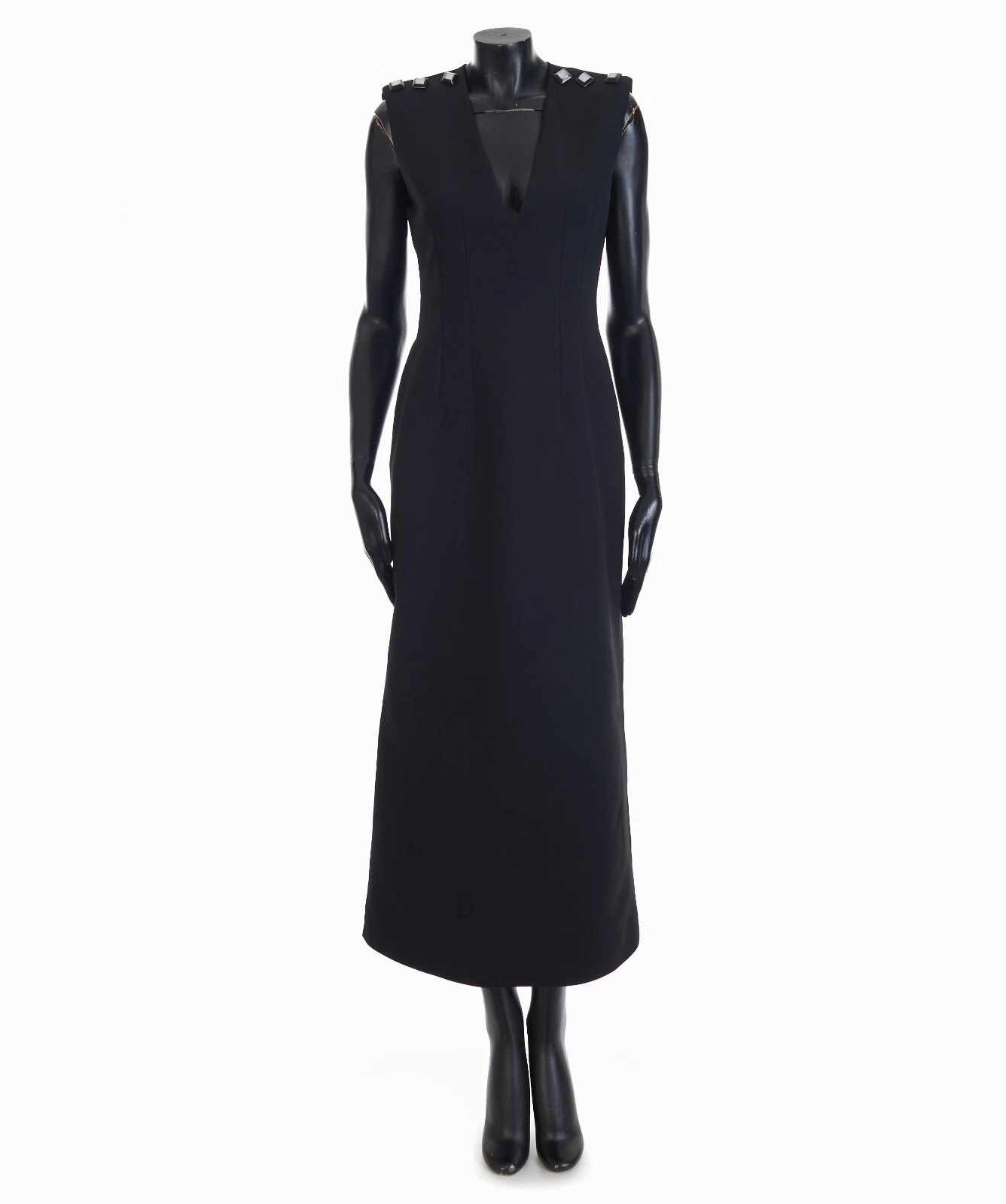 Robe noire en laine crèche Cady GUCCI