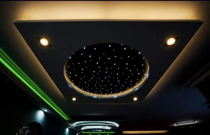Magic Twinkle Star Fiber Optic Light Kit 300P 4m APP Optical Fiber Ceiling Lamp
