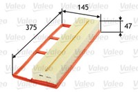 Valeo 585075 Luftfilter FüR Fiat Ford Opel Saab Alfa Lancia