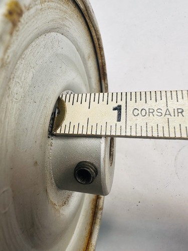 Type A - 1/2” Fixed Bore 1 Groove Standard V-Belt Pulley 5” OD w/ Set Screw - Picture 9 of 10
