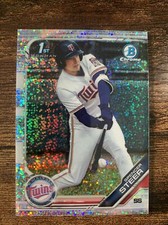 Spencer Steer 2019 Bowman Draft Chrome Sparkle Refractor #BDC-153 Twins Reds 🔥