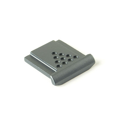 DSLRKIT Metal Universal Hot Shoe Cover for Canon Nikon Pentax,Graphite Silver