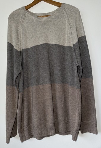 M&S JUMPER. Size 2XL 52" Chest. Wool & Alpaca Natural Beige Brown. RRP £39.50 - Picture 3 of 11