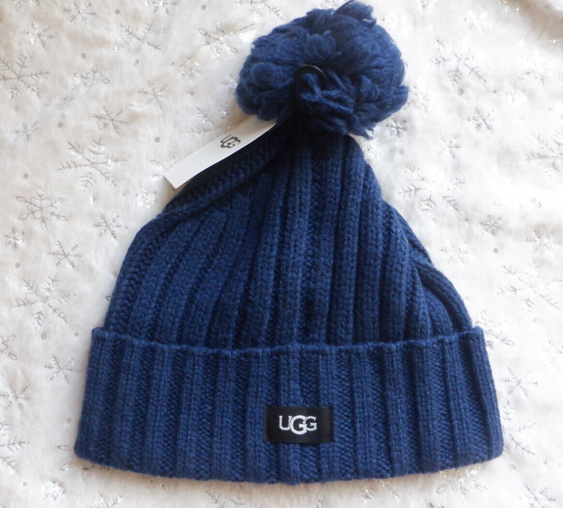 UGG Pom Cardi Stitch Knit Beanie Women
