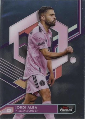 2023 Topps Finest MLS Jordi Alba #100