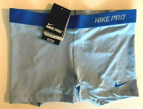 Womens 2.5'' Compression Shorts-Blue 