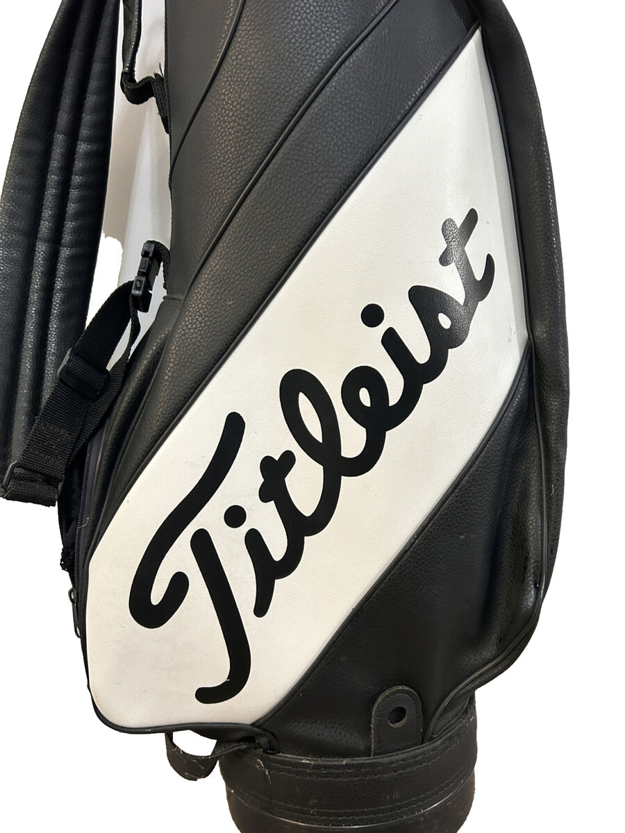 Titleist Tour Bag Golf Bag Black and White EUC | eBay Titleist Tour Bag Golf Bag Black and White EUC | eBay