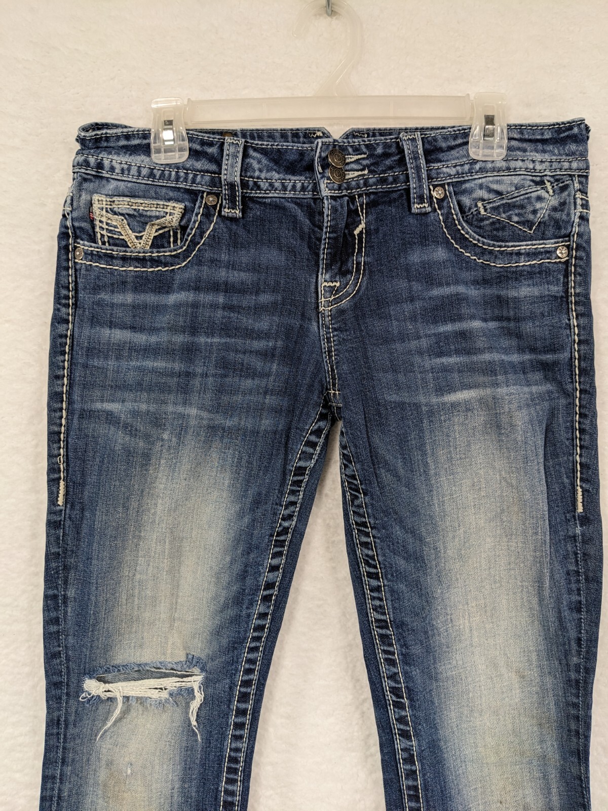 Vigoss Women’s Jeans - The Dallas Slim Boot Size 9/10 Length 33