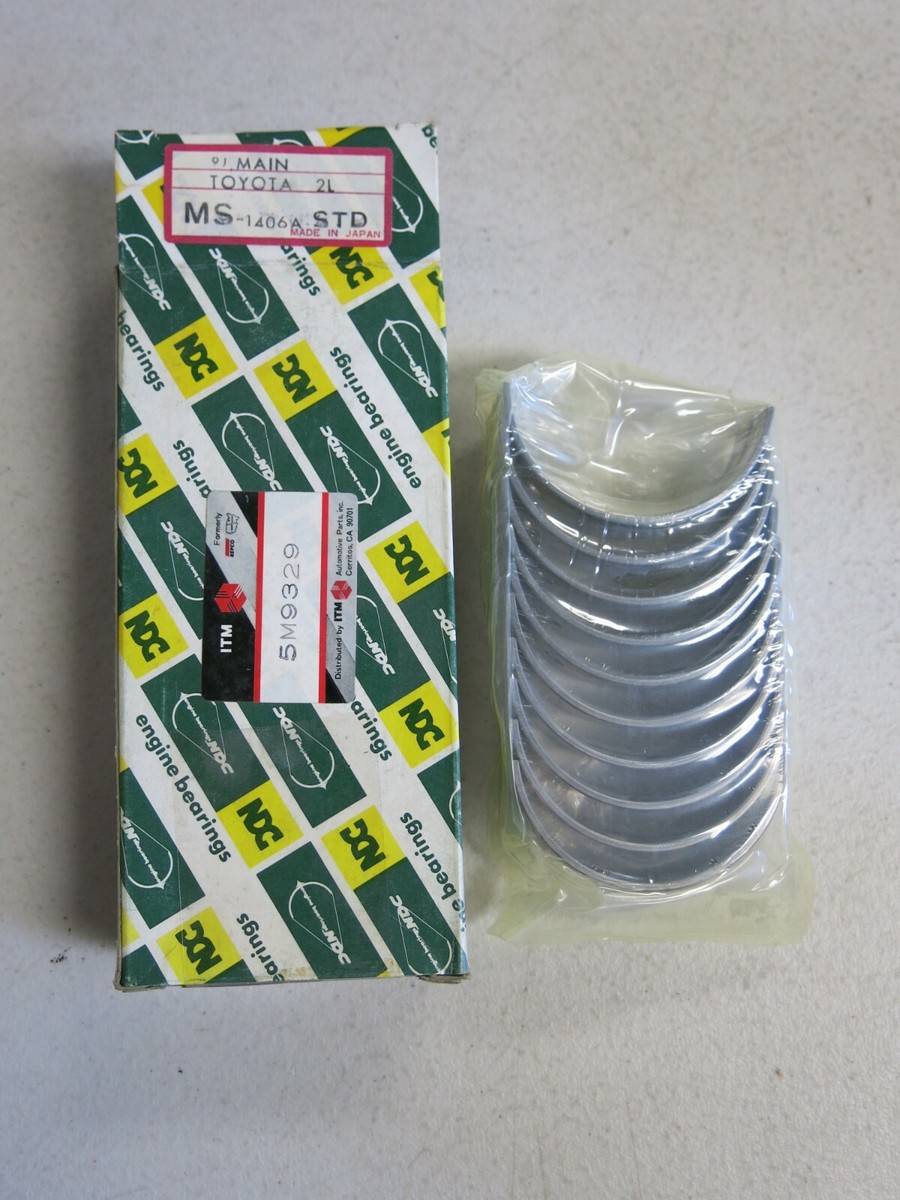 Nos NDC Main Bearing fit Toyota (5M9329 STD / MS1406A STD) | eBay