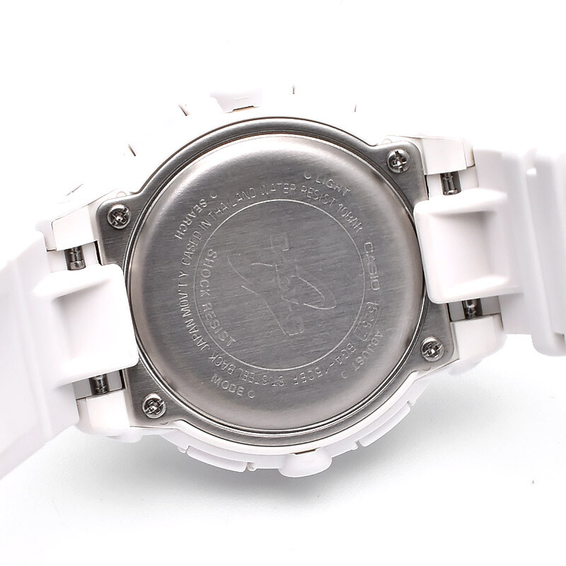 CASIO BABY-G BGA-150EF-7BJF Analog Digital Watch White 42.8mm | eBay